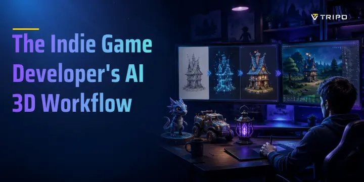 ai 3d workflow for indie game developers cover