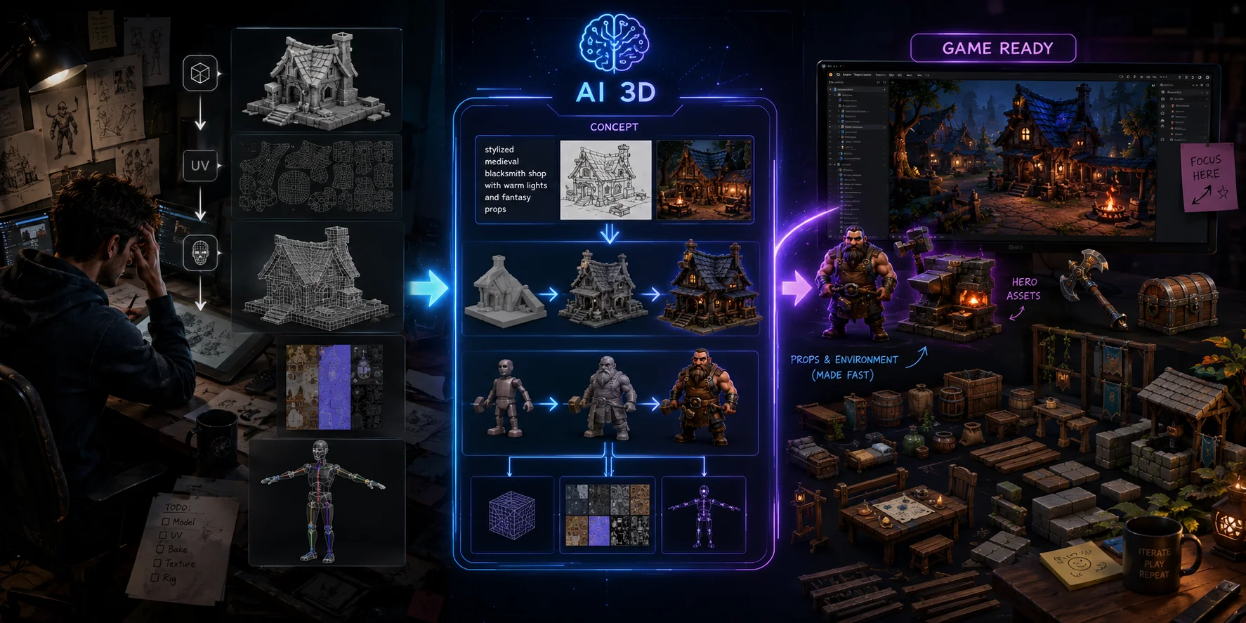 ai 3d workflow for indie game developers why ai 3d generation changes the indie game dev equation