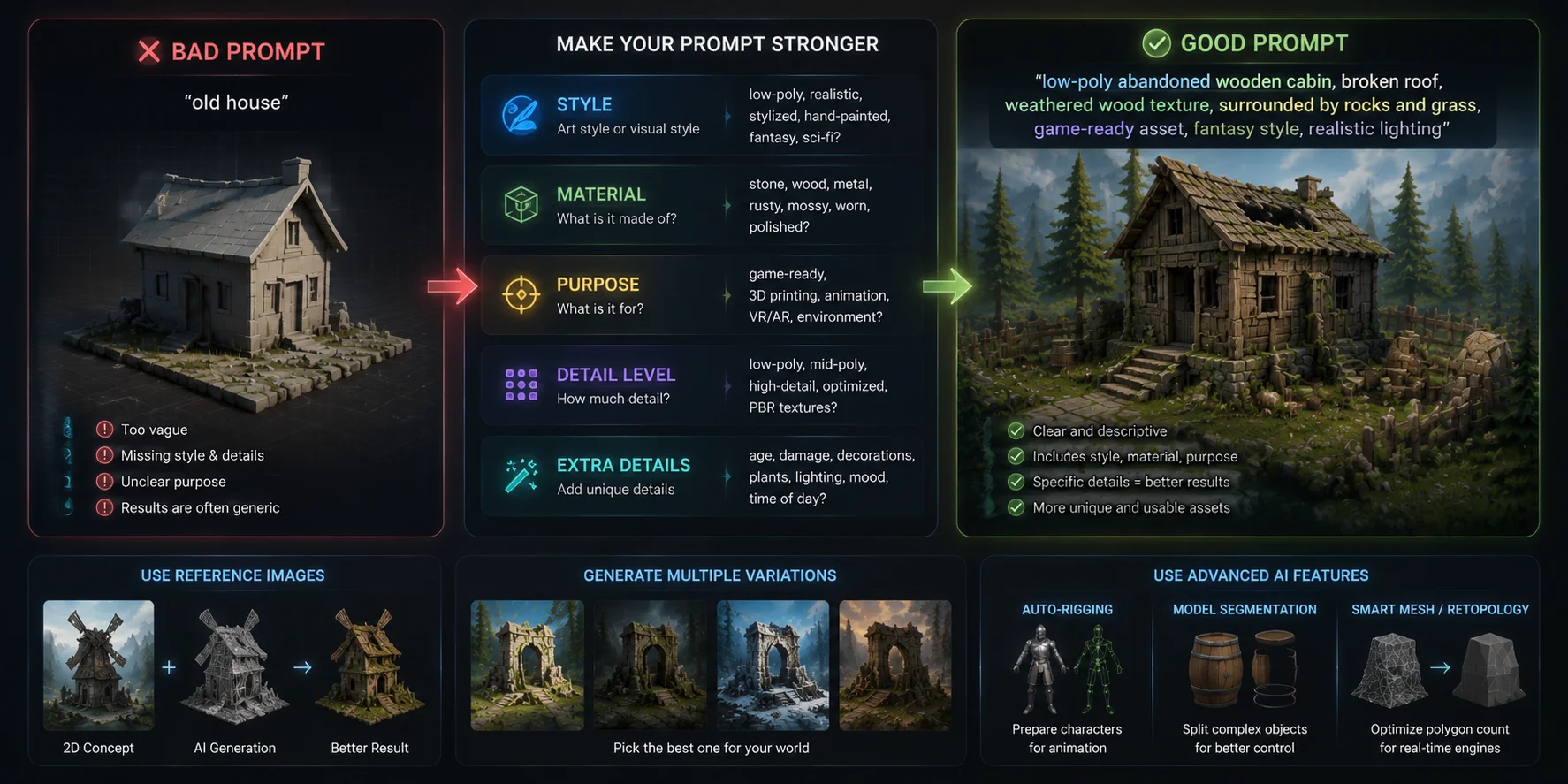 ai 3d world assets tips for better ai world assets