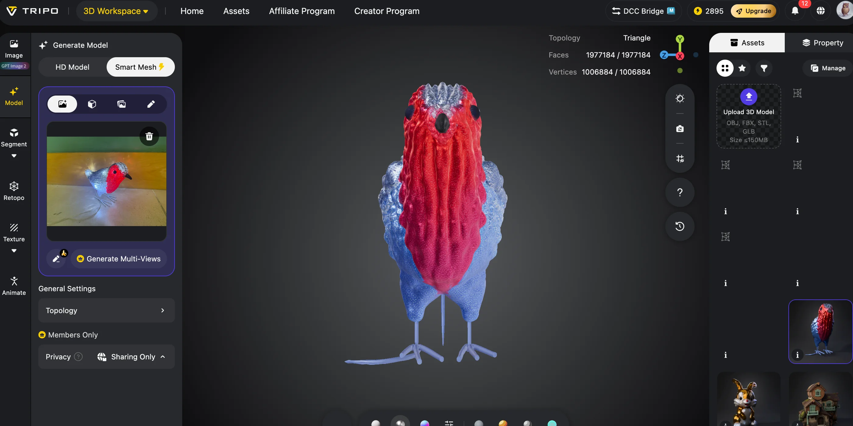 ai action figure 3d step by step workflow in tripo ai studio https studio tripo3d ai categor 2
