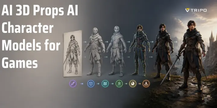 AI Character Models for Games: From Concept to Rigged Asset