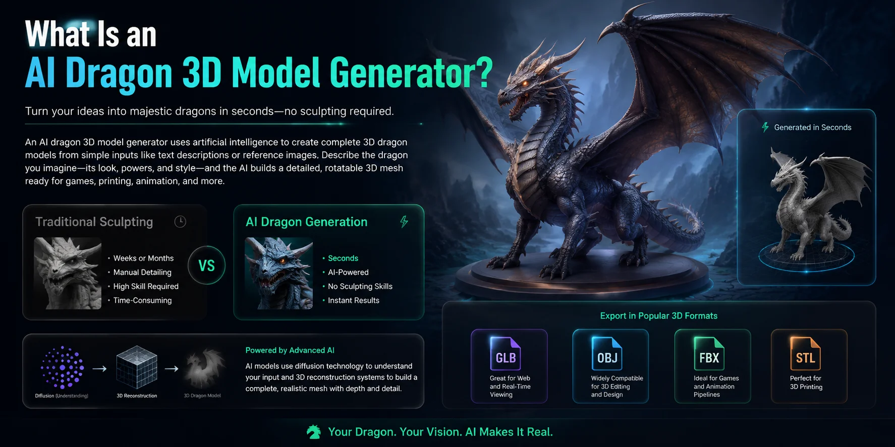 ai dragon 3d model what is an ai dragon 3d model generator