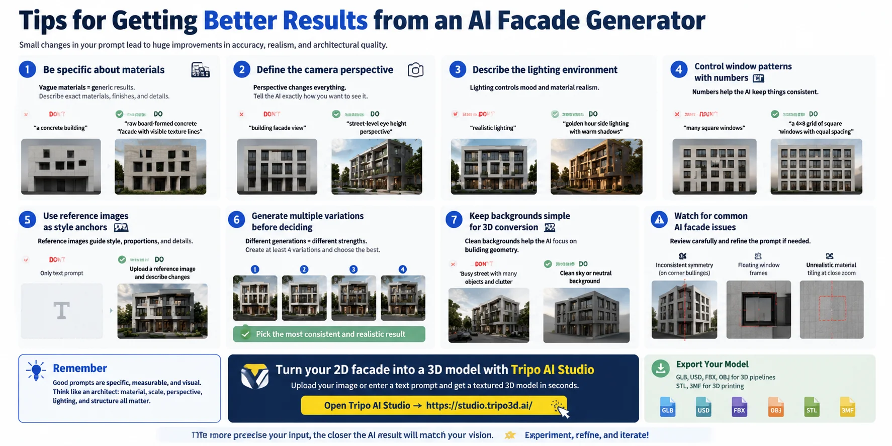 ai facade generator tips for getting better results from an ai facade generator