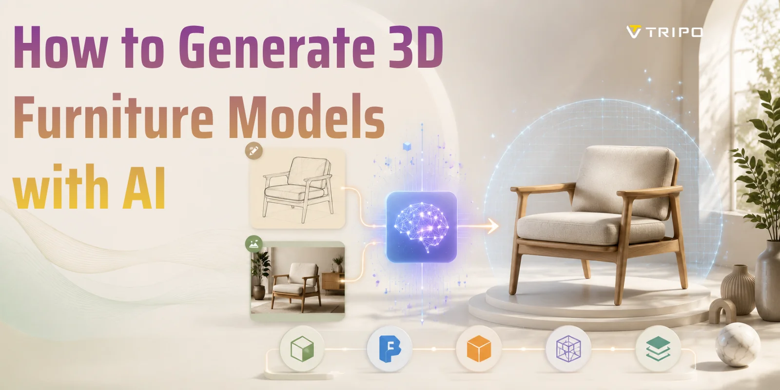 ai furniture 3d model cover