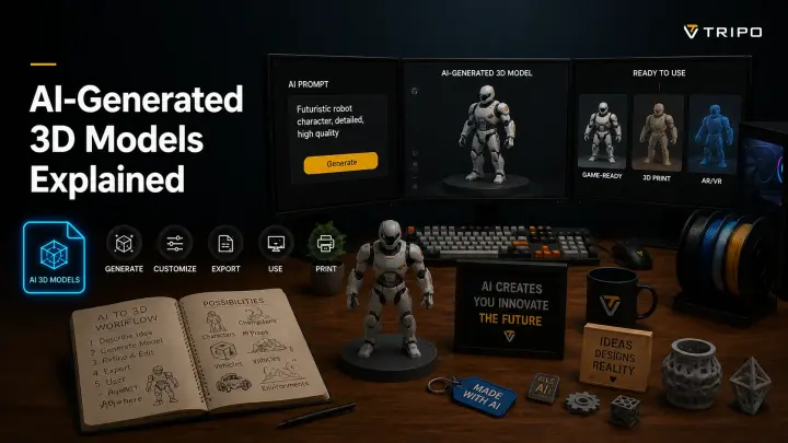 ai generated 3d models