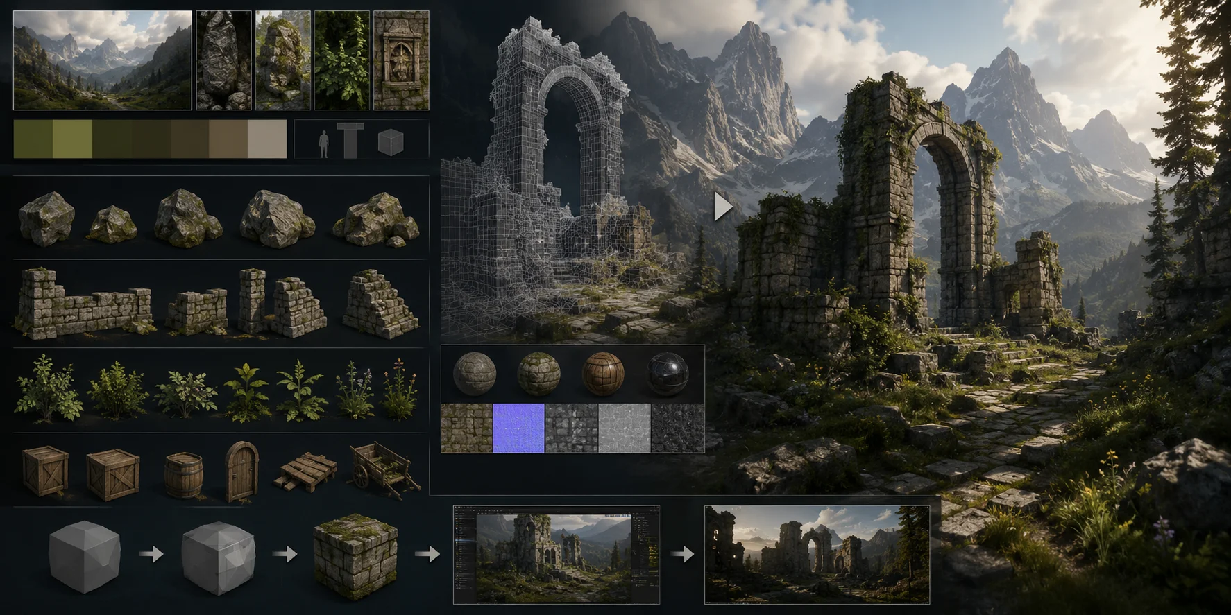 ai generated environment assets best practices