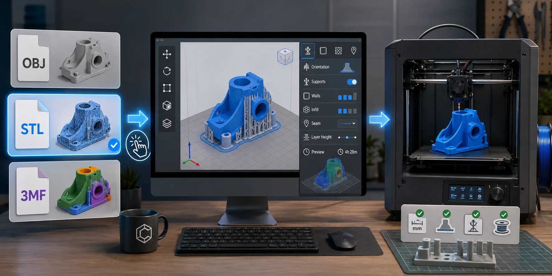 from export to print