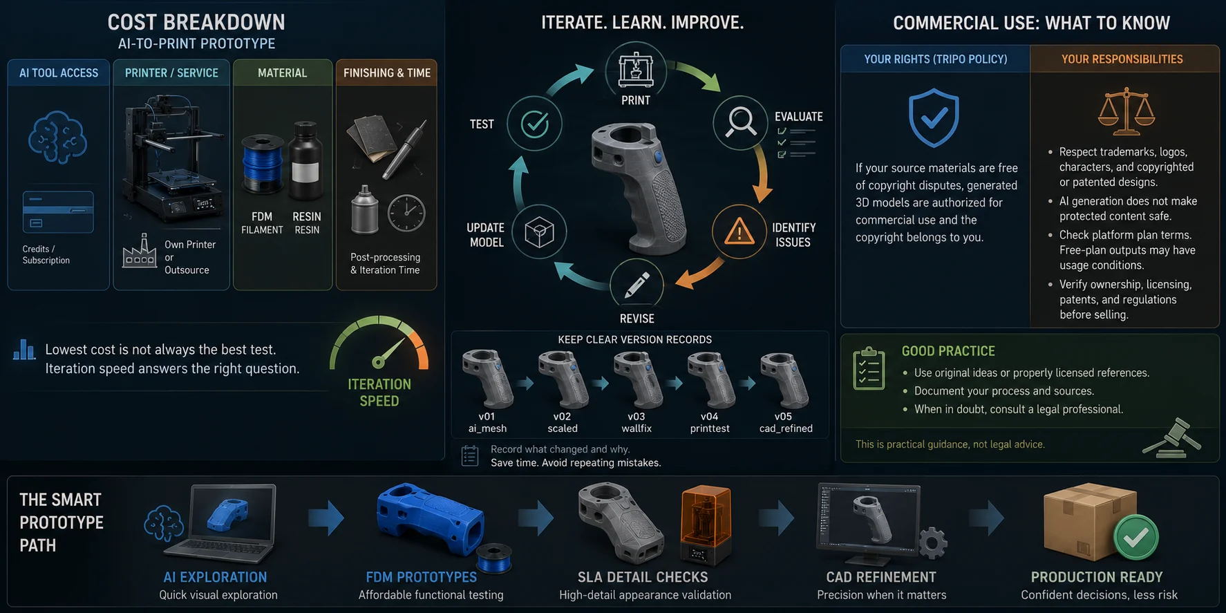 prototype costs and rights