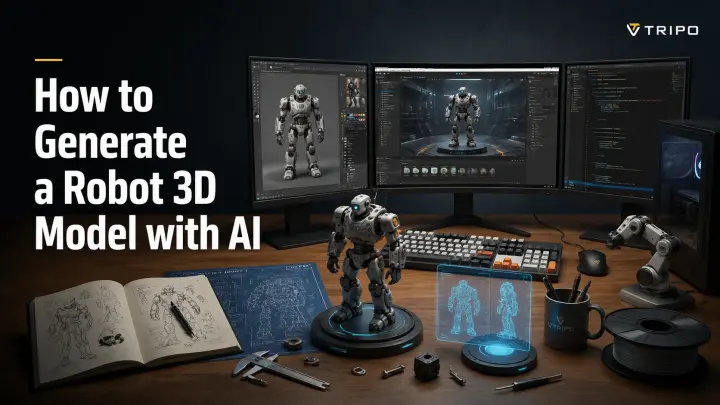 ai robot 3d model cover