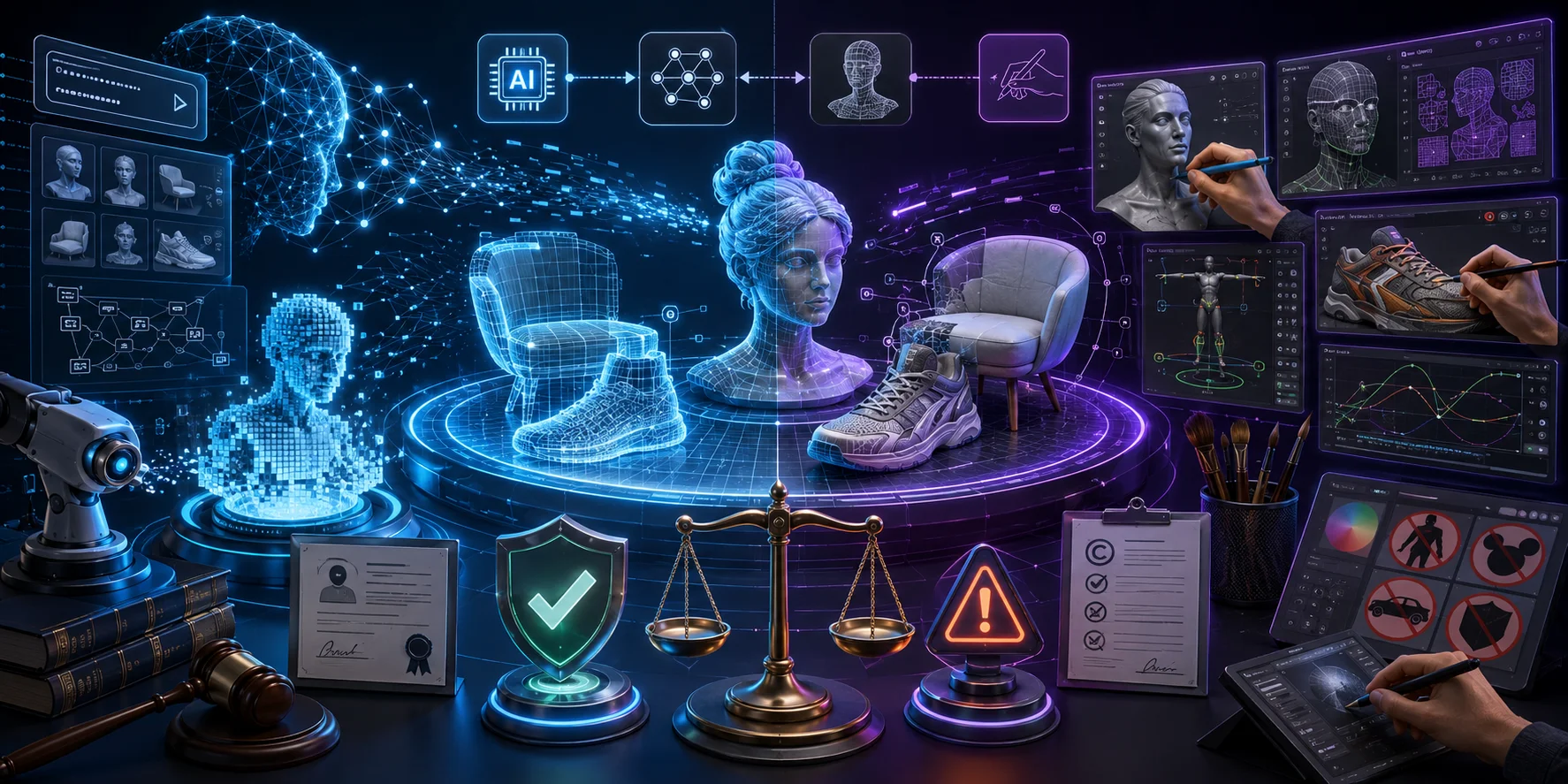 are ai 3d models royalty free are ai generated 3d models copyrighted