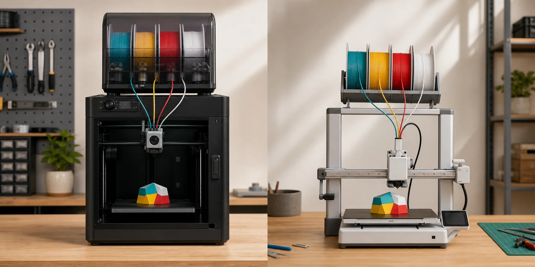 bambu p1s vs a1 creating custom models for either printer