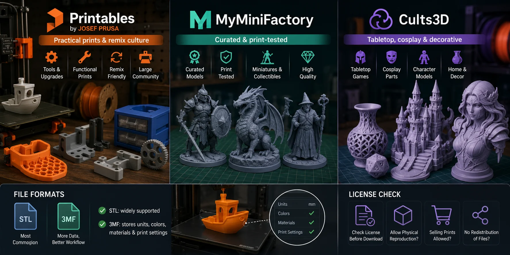 best 3d model marketplace best marketplaces for 3d printing