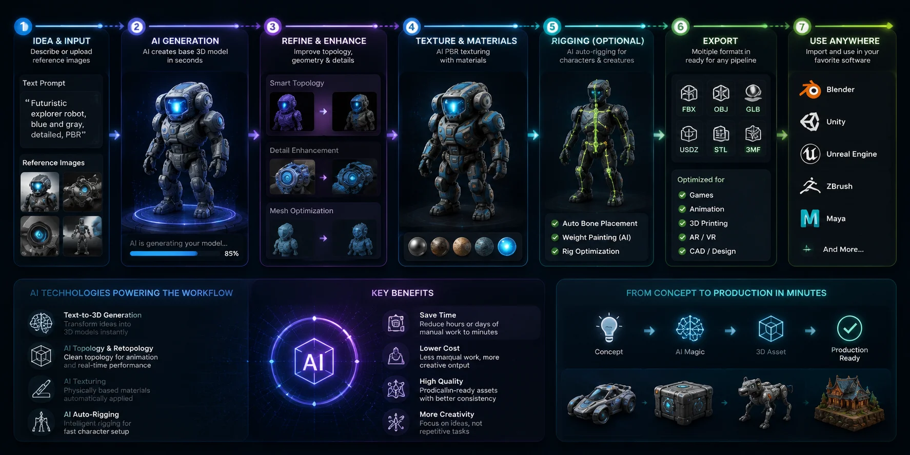 best 3d modeling software ai powered 3d modeling a new category