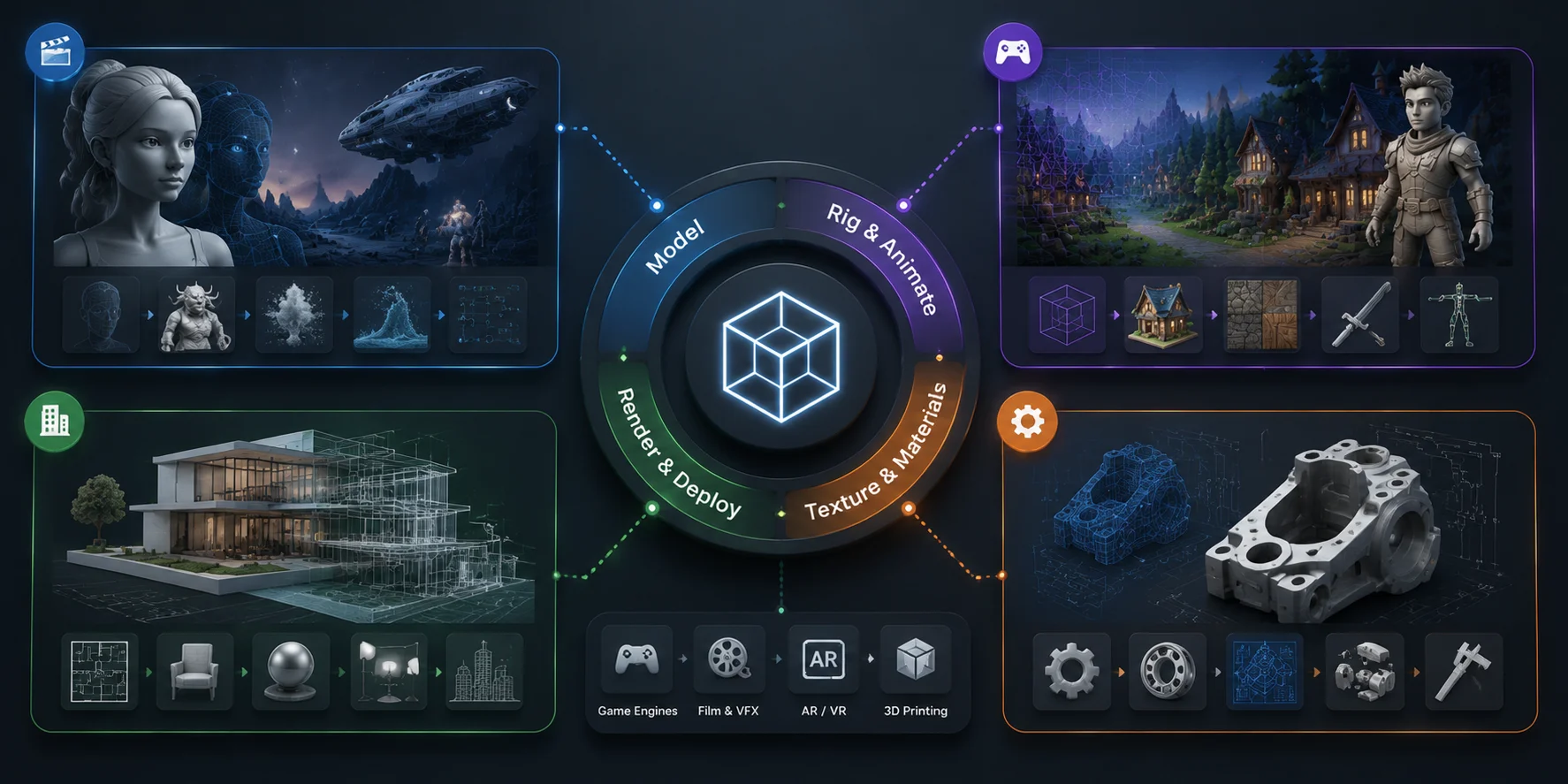 best 3d modeling software houdini best for procedural workflows