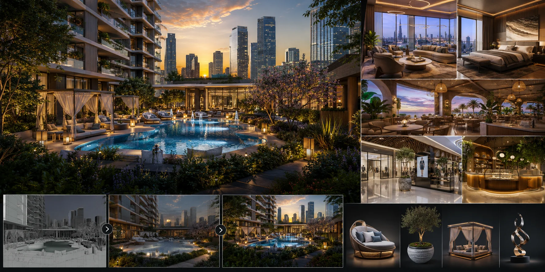 real estate marketing render
