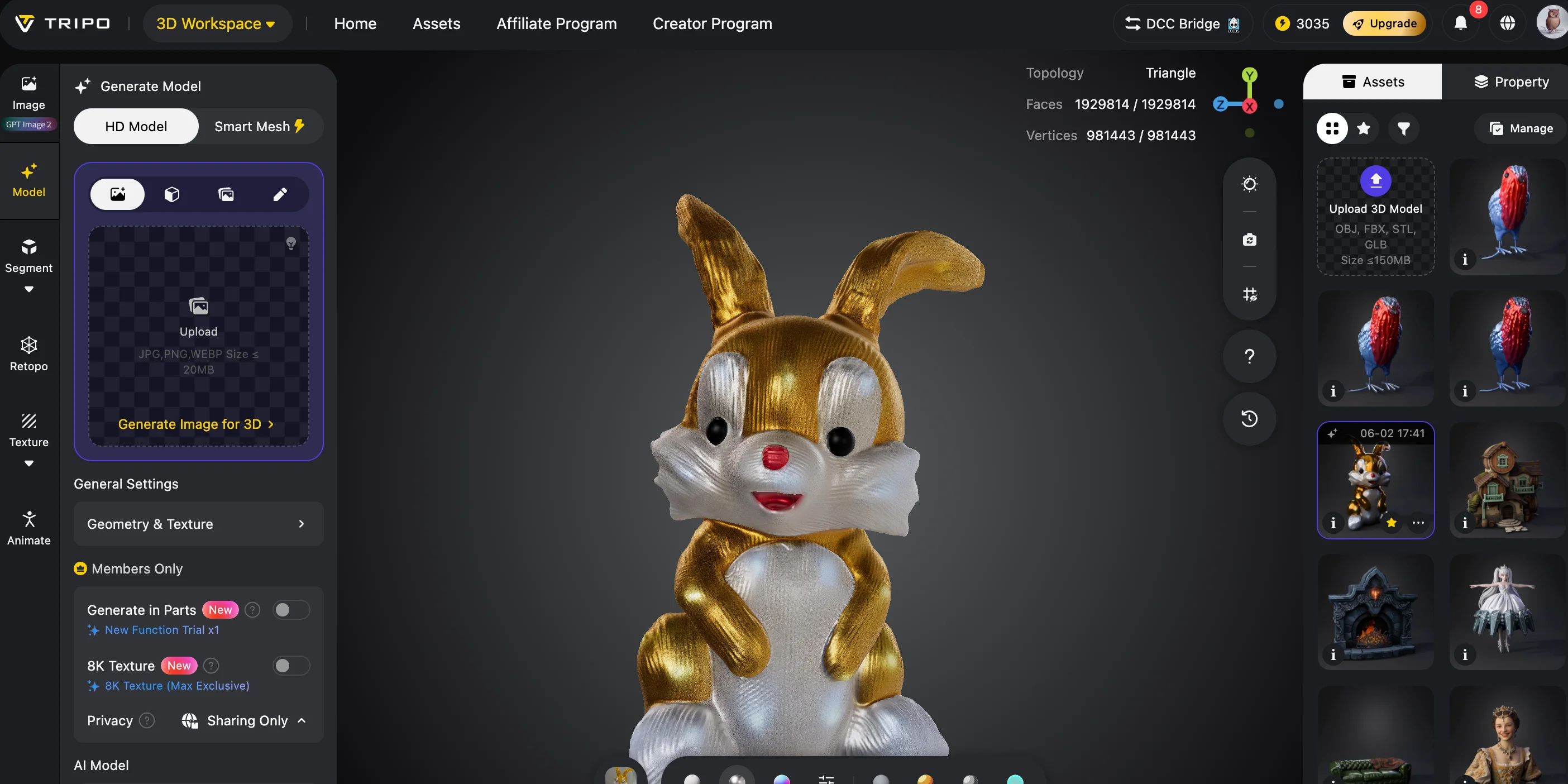 best ai 3mf generator review the 3d preview