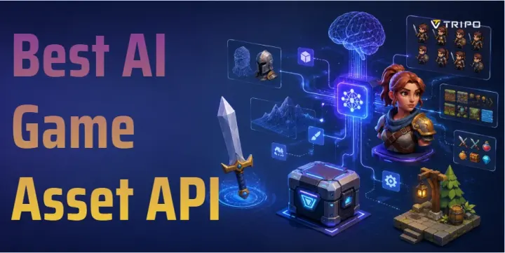 best ai game asset api cover