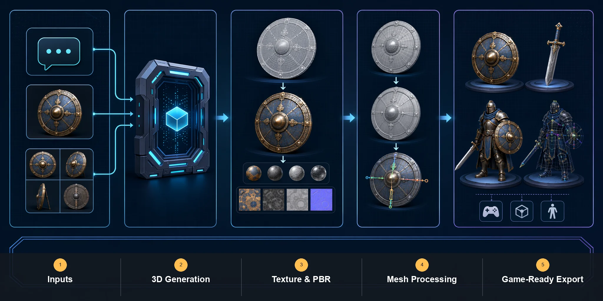 best ai game asset api tripo ai api 3d model api for games