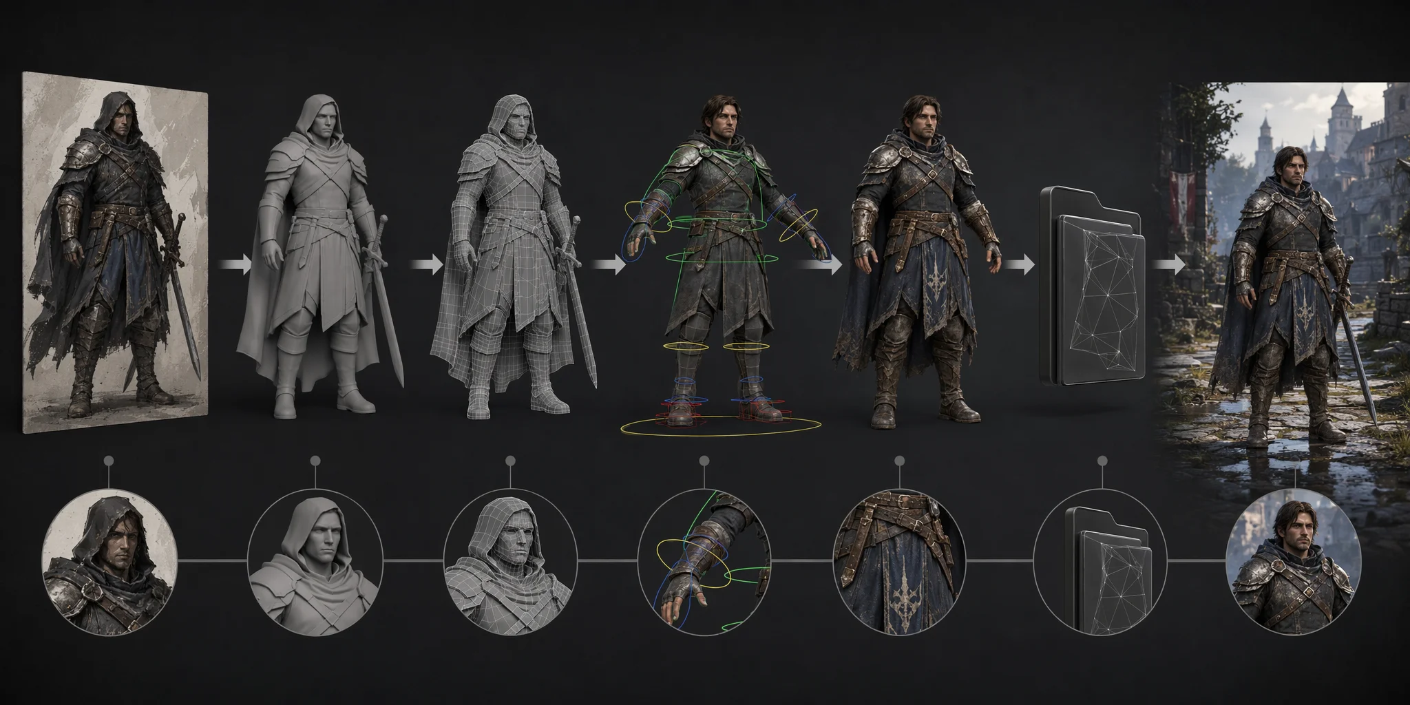 ai 3d game asset workflow