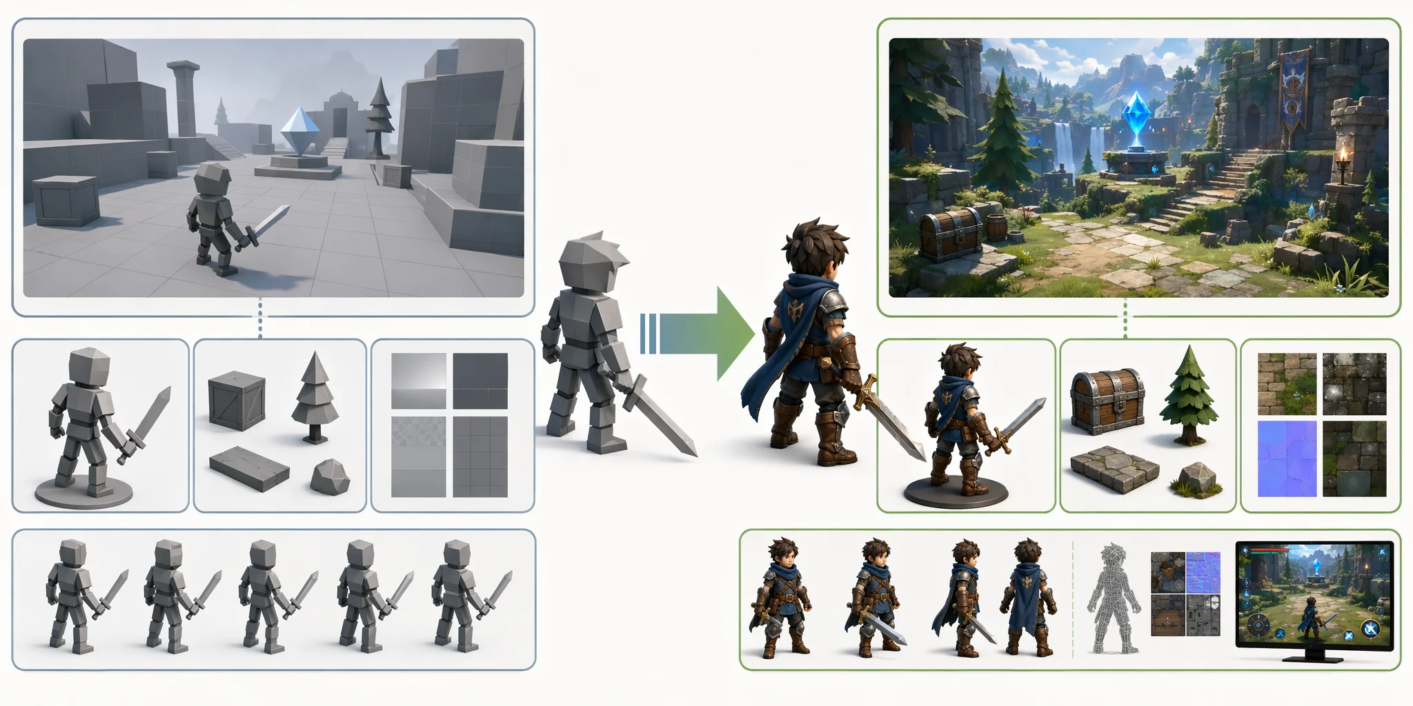 free vs paid ai game assets