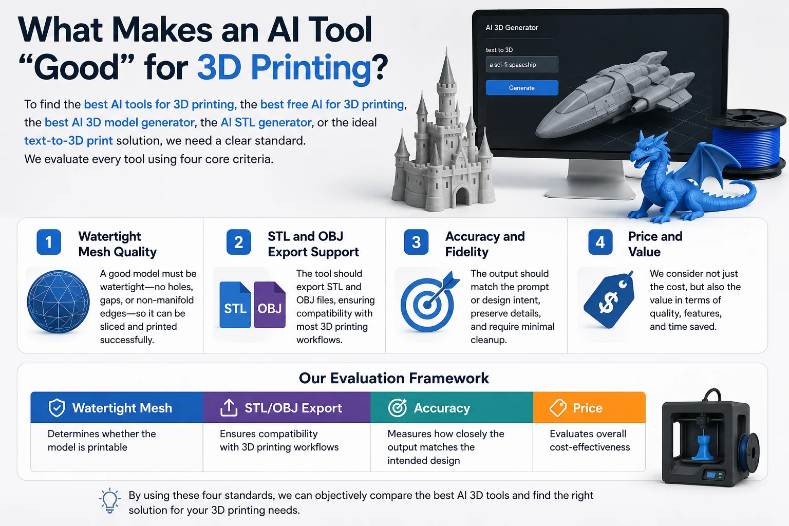 The 4 Metrics That Matter for AI-Powered 3D Printing