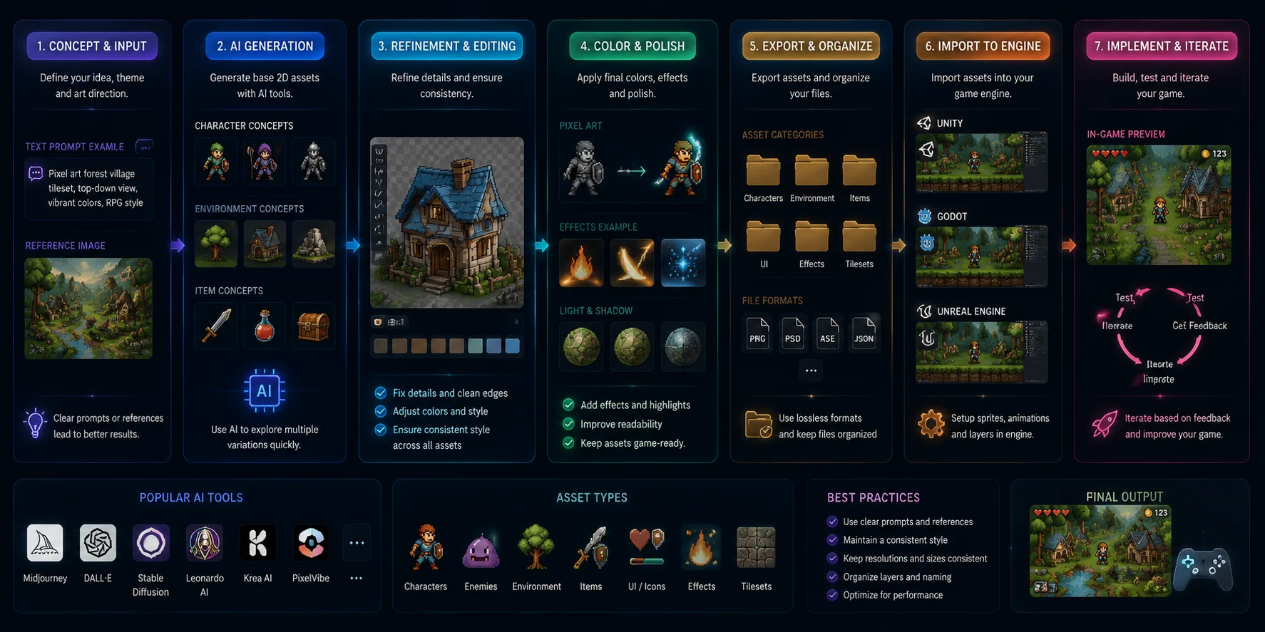 best ai tools for game assets stable diffusion controlnet best for control