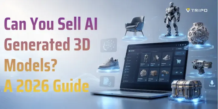 can you sell ai generated 3d models can you sell ai generated 3d models a 2026 guide
