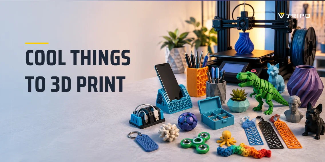 50+ Cool Things to 3D Print (Useful, Fun & Free Ideas)