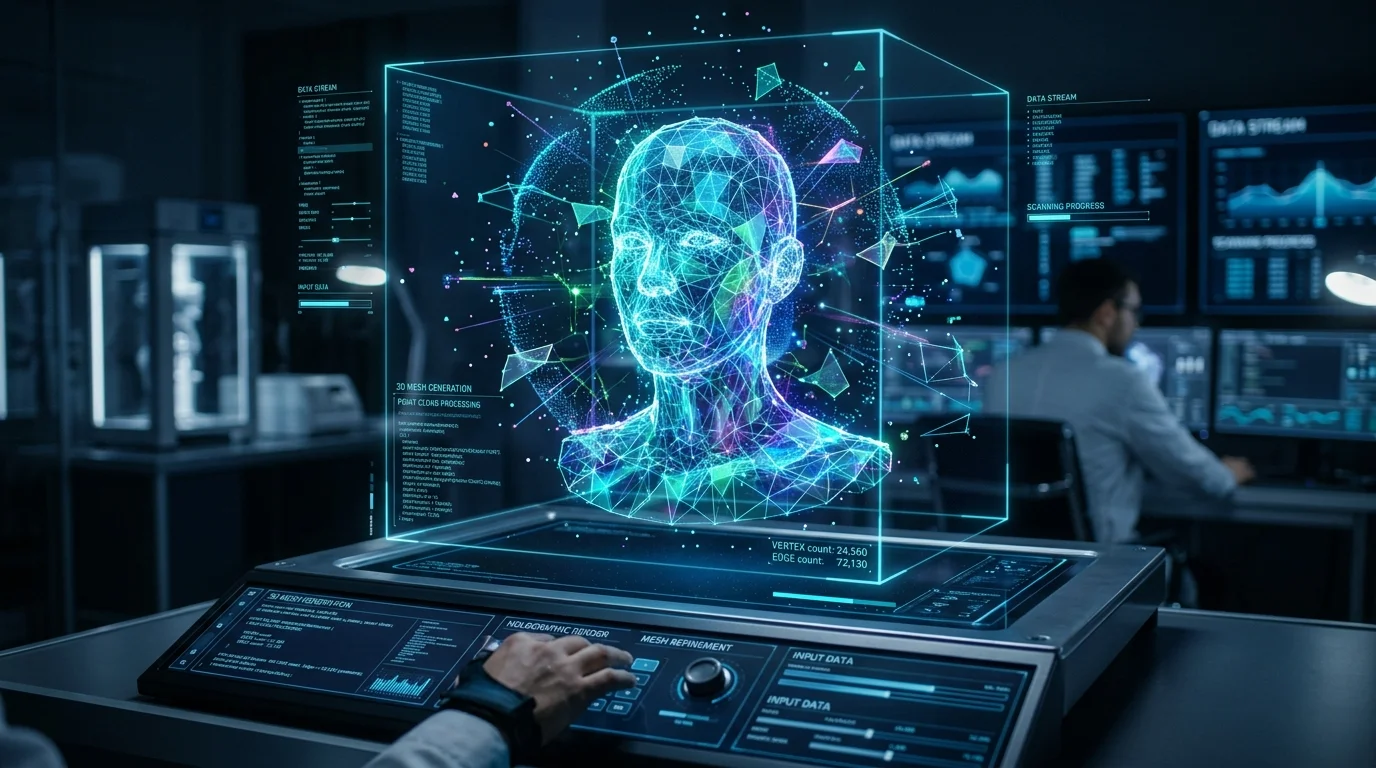 全息 3D 網格生成