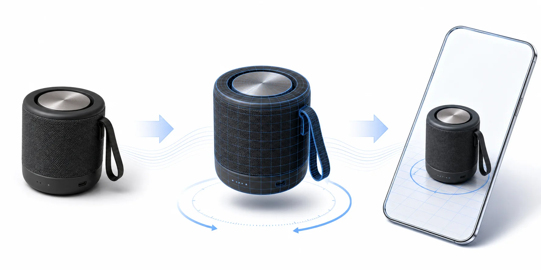 ecommerce asset generator generating 3d product assets for ar and 360 views