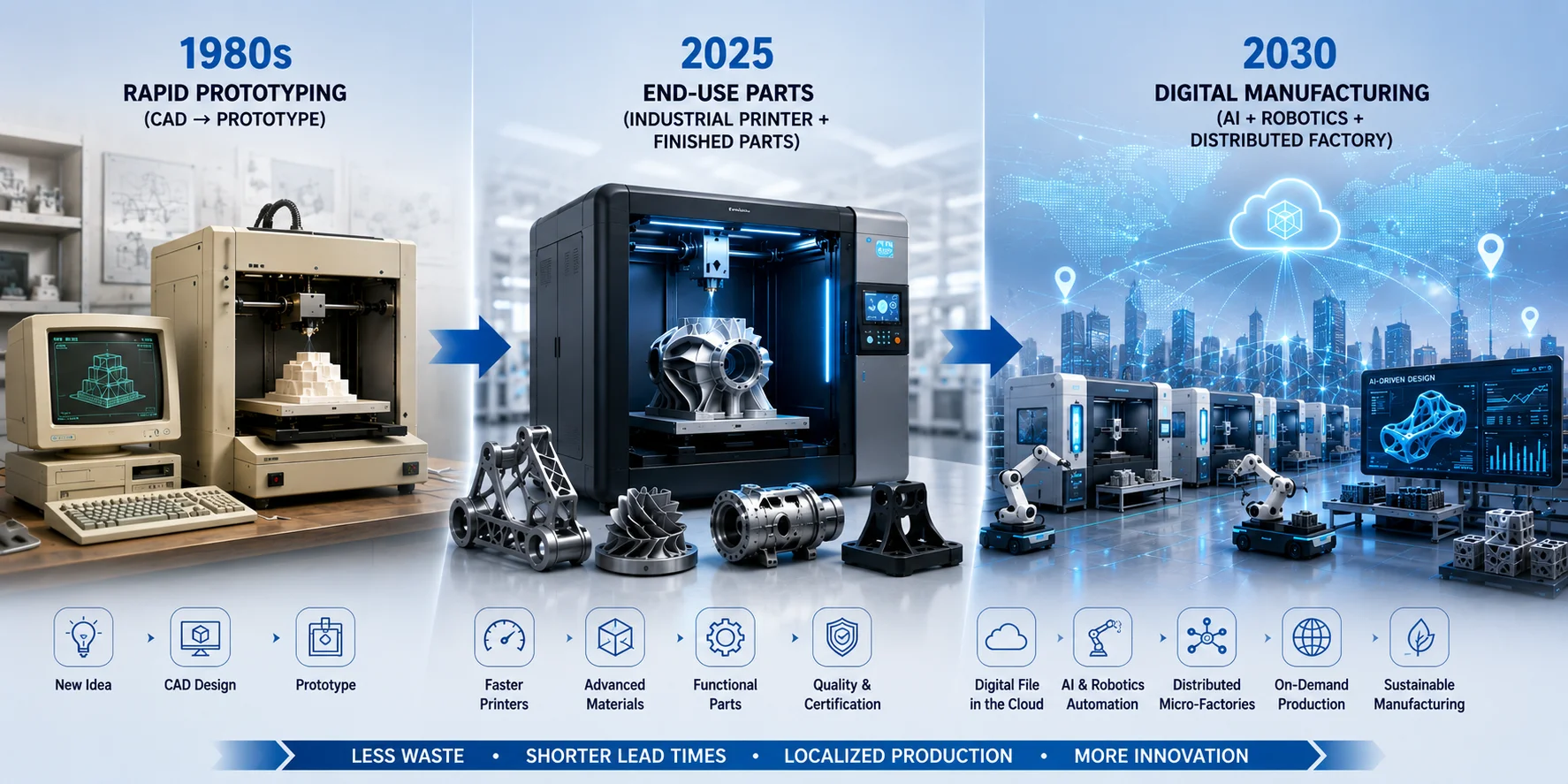 from prototype to digital manufacturing
