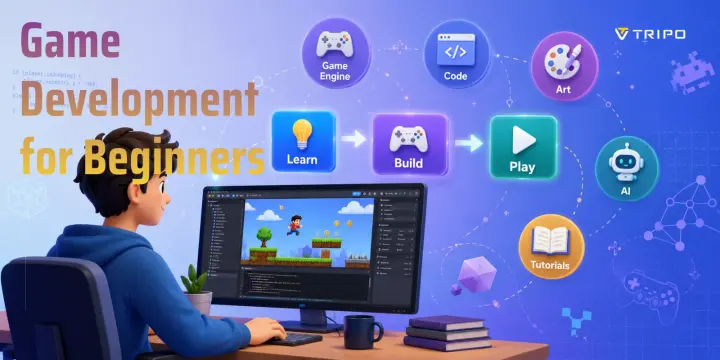 game development for beginners cover