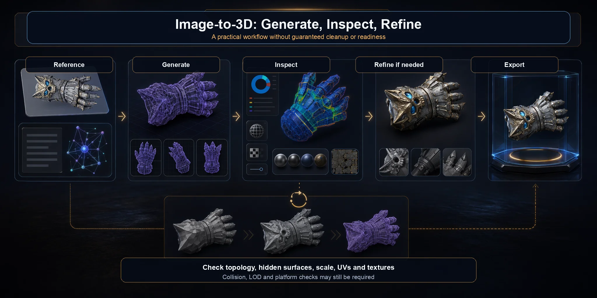 image to 3d workflow