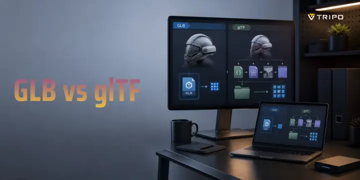 glb vs gltf glb vs gltf key differences file size and when to use each