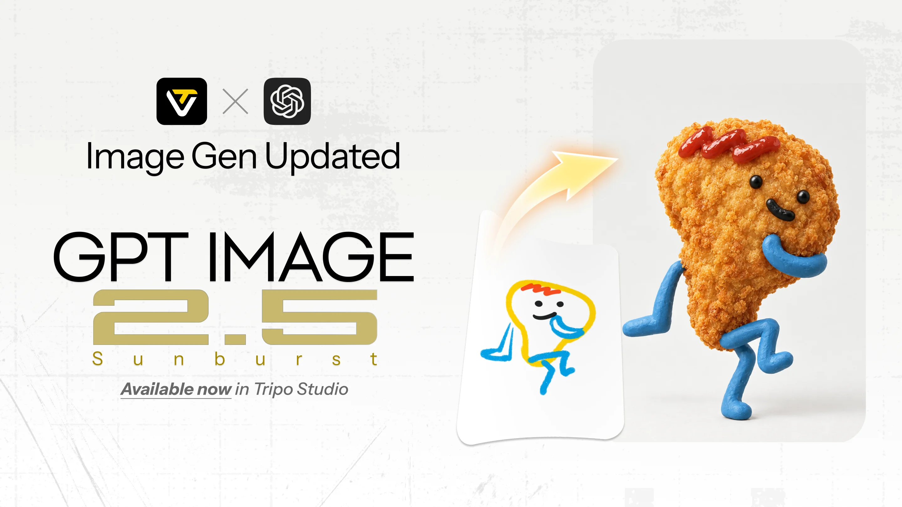 gpt image 2 5 sunburst tripo image gen update