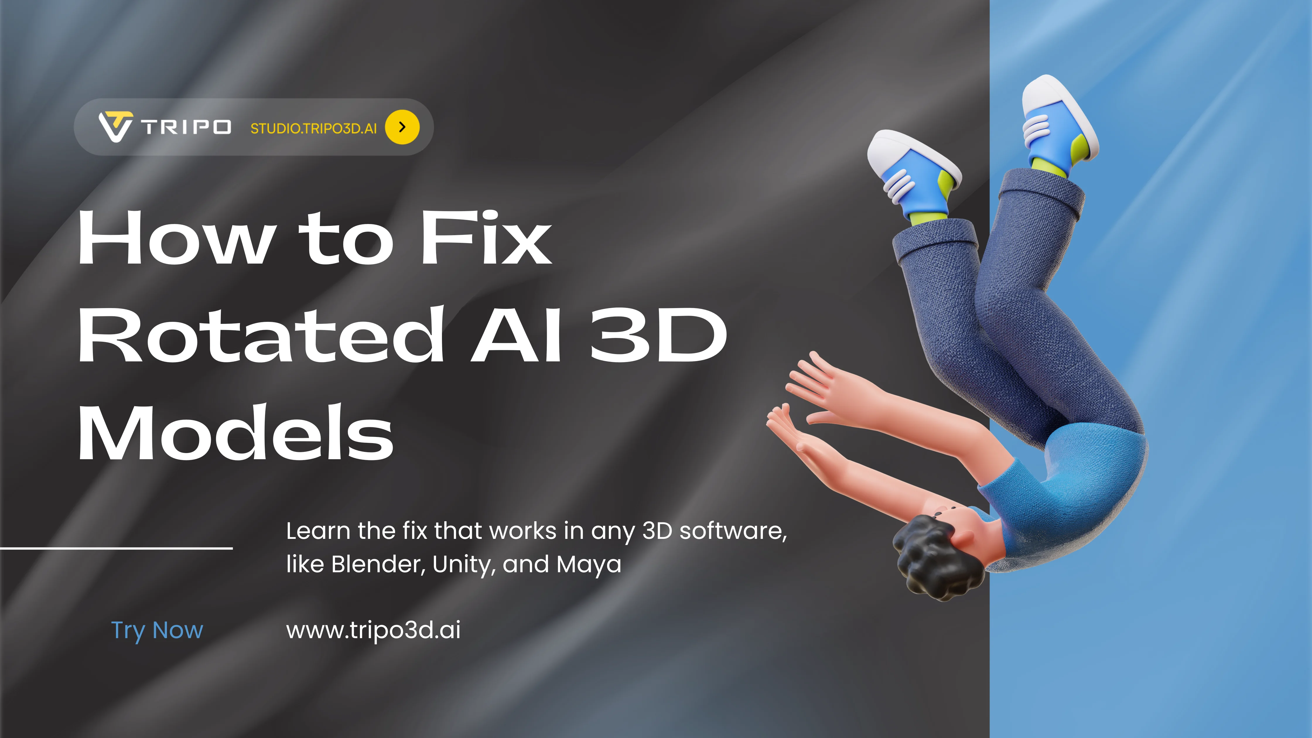How to Fix Upside-Down or Rotated AI 3D Models: The Complete Guide