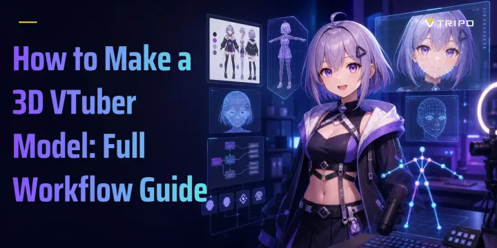 how to make a 3d vtuber model cover