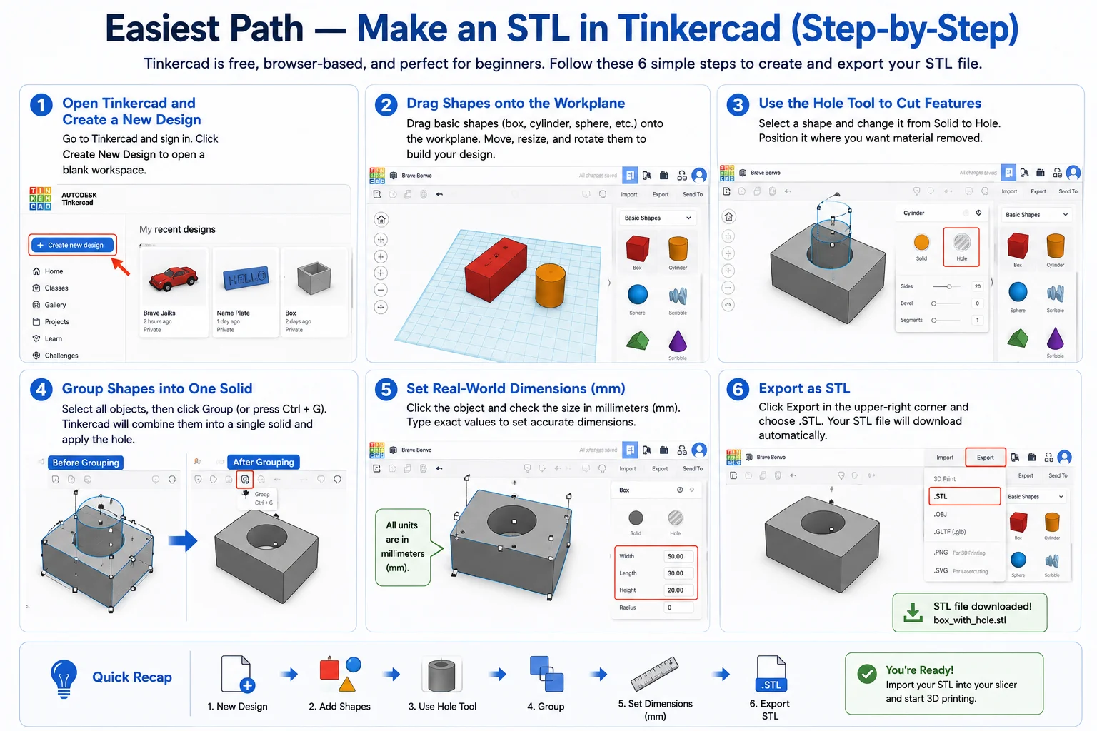 make-stl-file-in-tinkercad