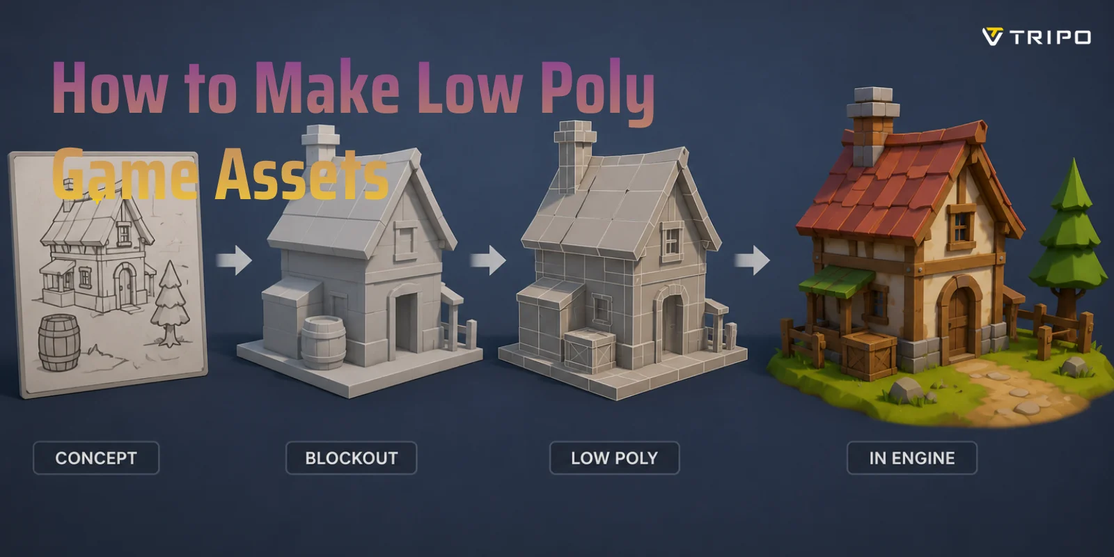 tripo-cover-low-poly-game-assets