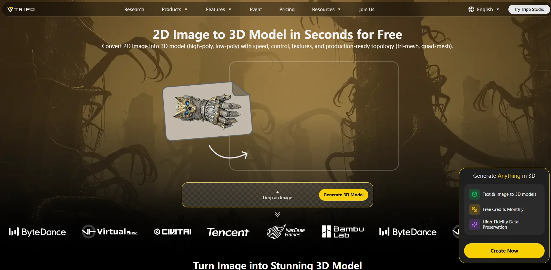 tripo-image-to-3d-generation