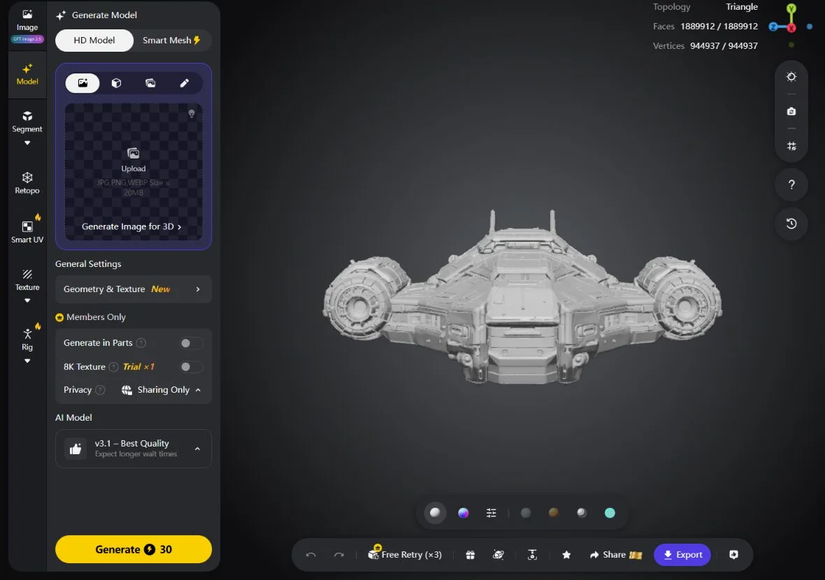 How to Optimize a 3D Model: Polygons, Textures & AI