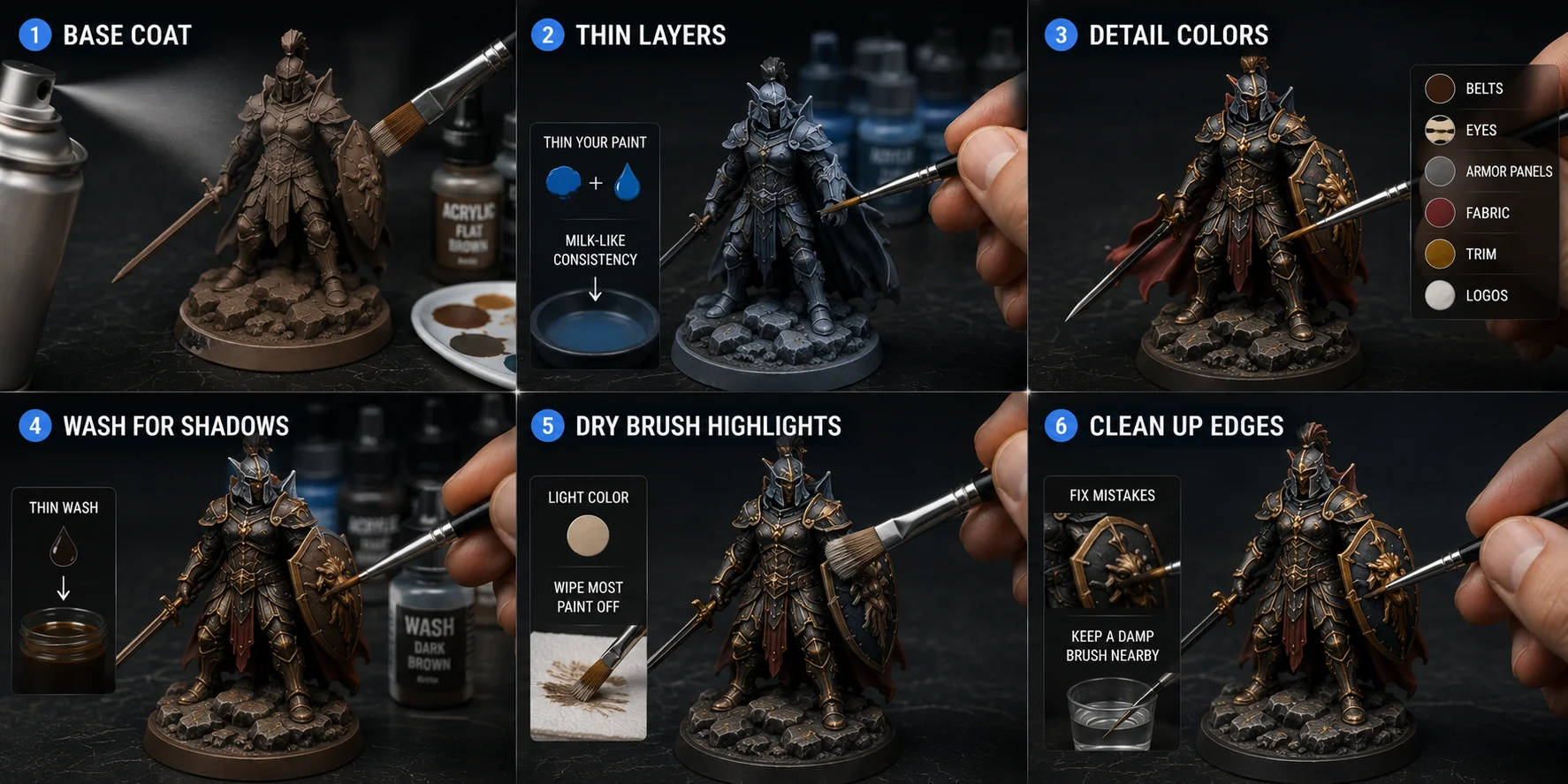 how to paint 3d prints step by step how to paint your 3d print