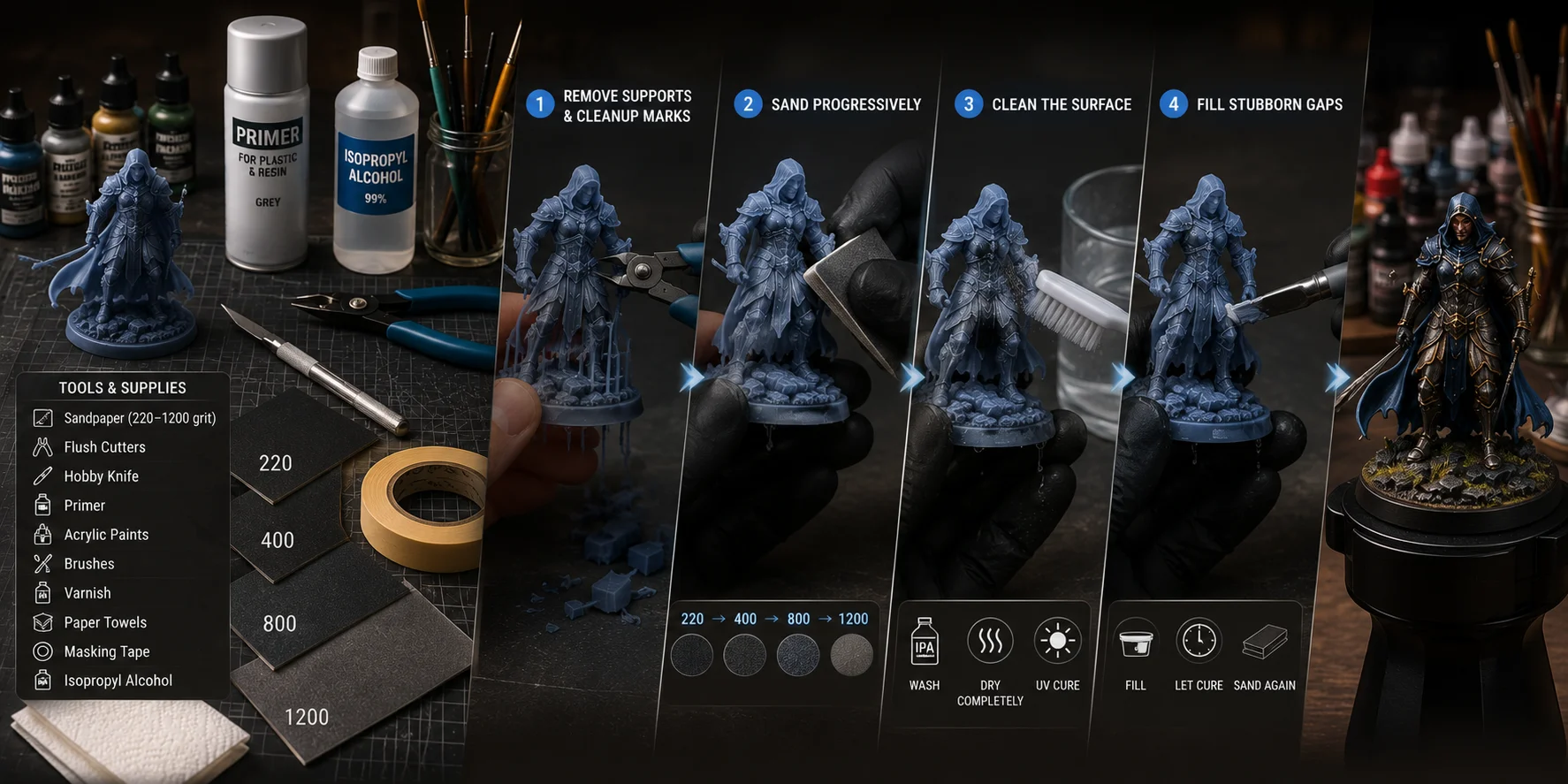 how to paint 3d prints what you need before you start painting
