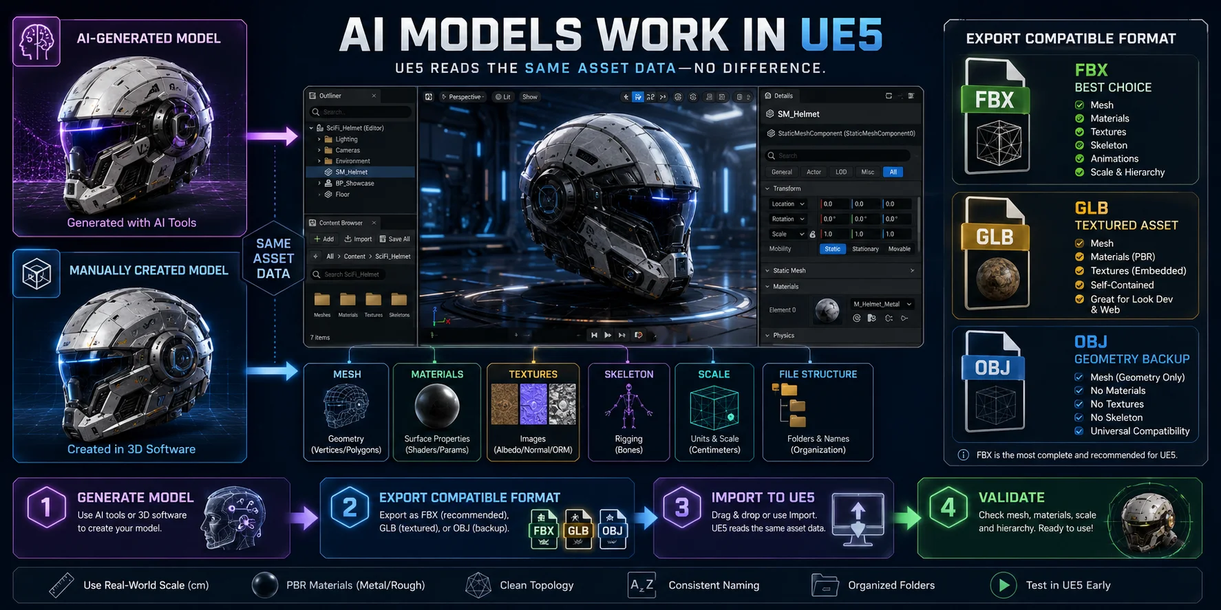 how to use ai 3d models in unreal engine can you use ai generated 3d models in unreal engine