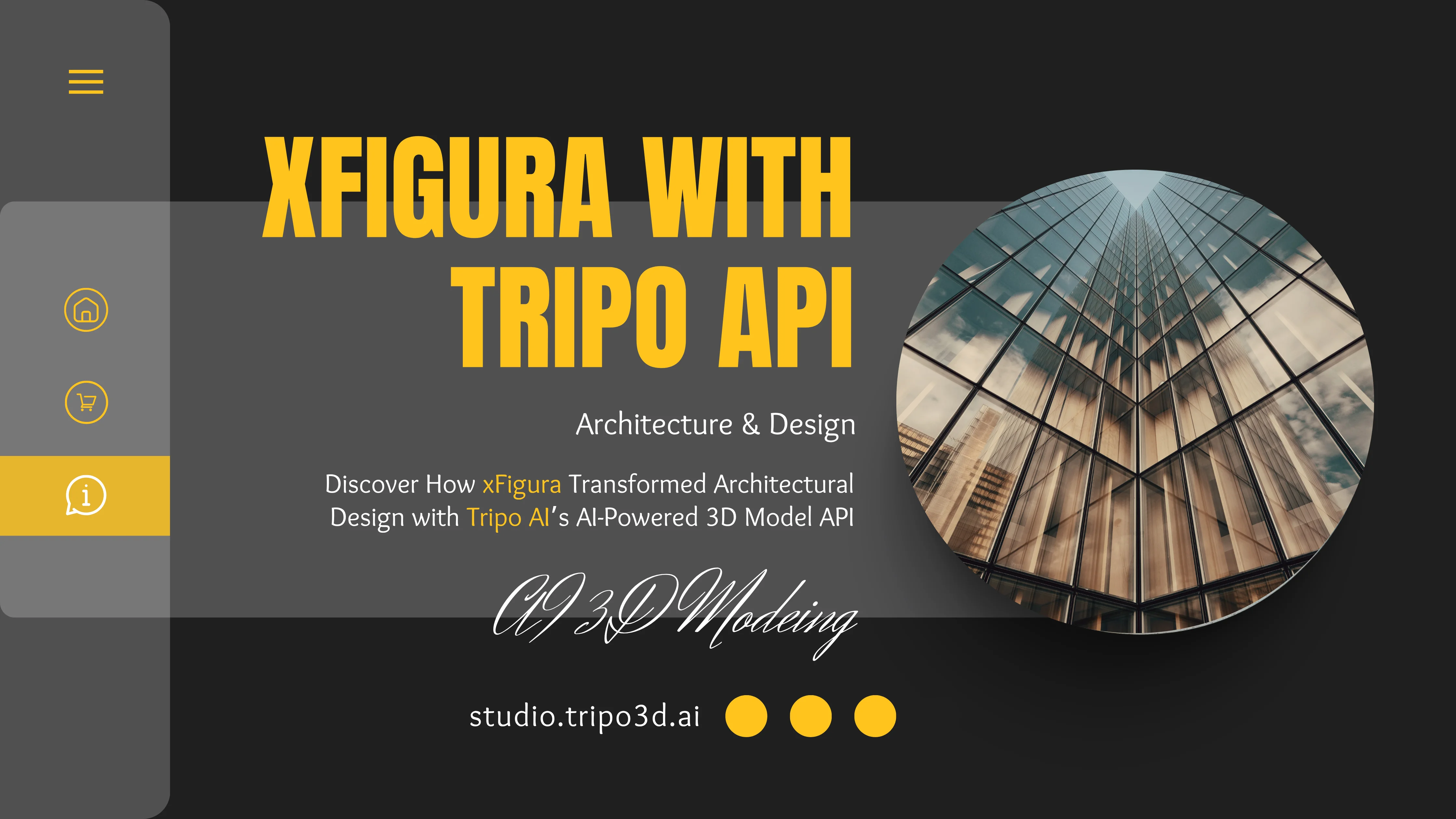 xFigura, Tripo AI의 AI 기반 3D 모델 API로 건축 디자인을 혁신하다