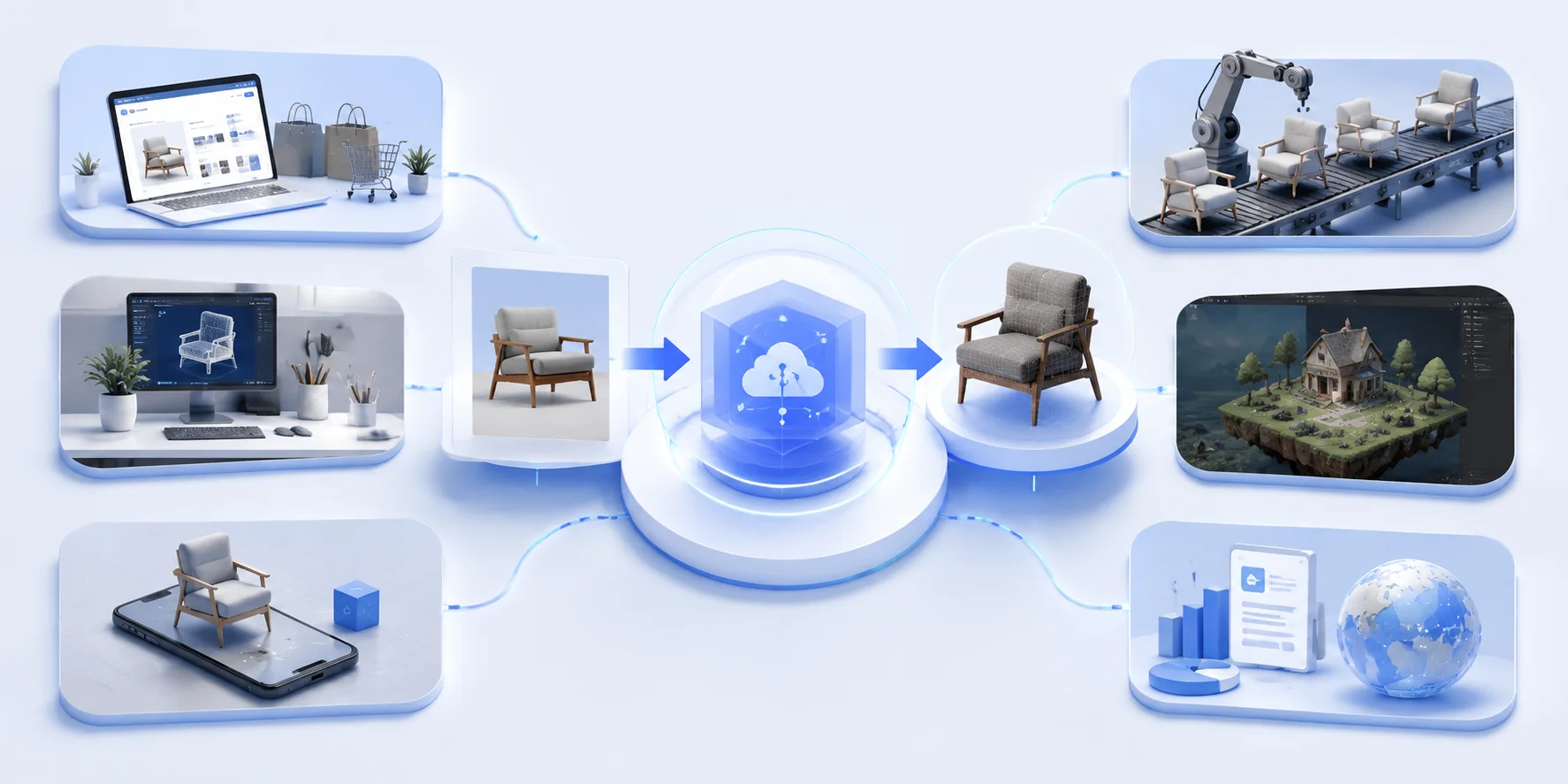 image to 3d api industry use cases