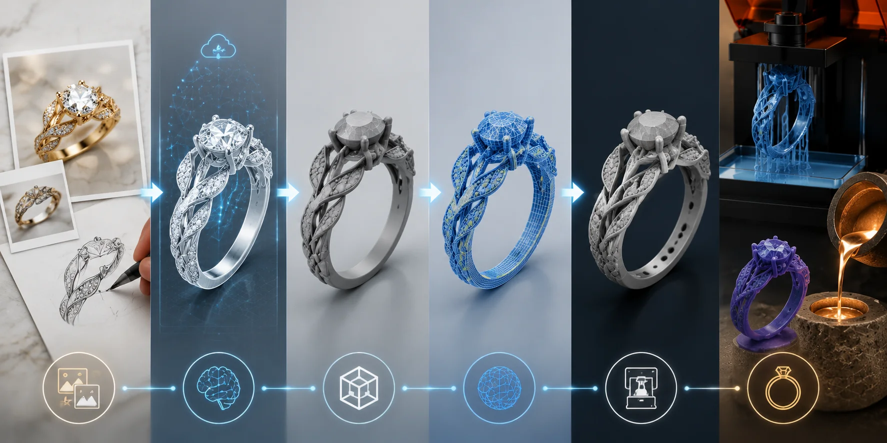 jewelry prototype generator picture vs printable model why ai renders fail at the bench