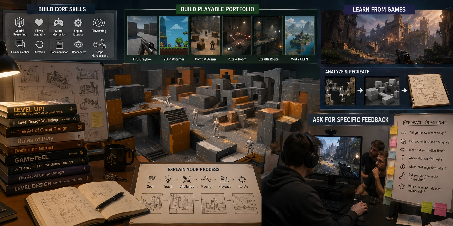 level designer roadmap
