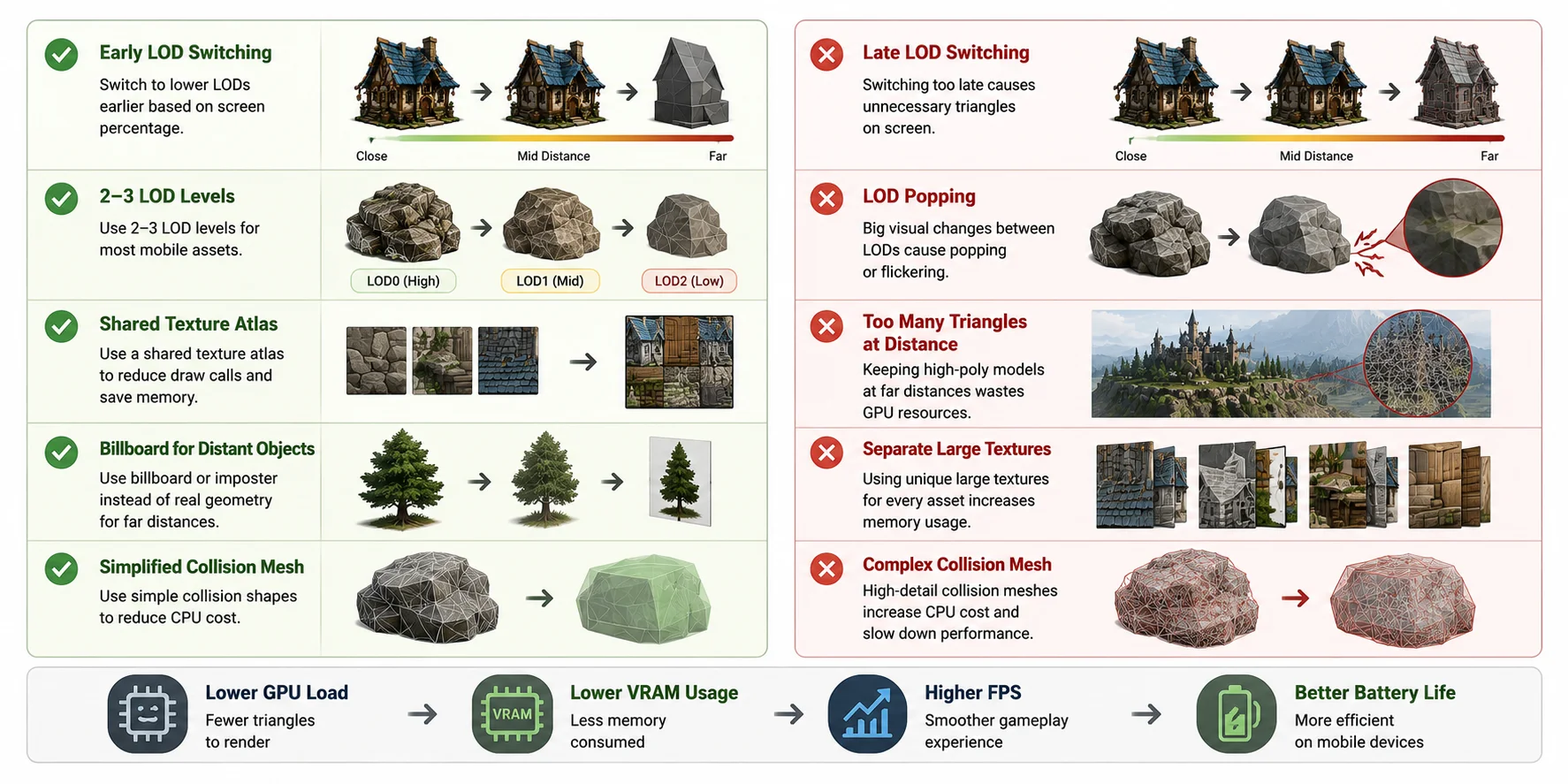 mobile lod best practices