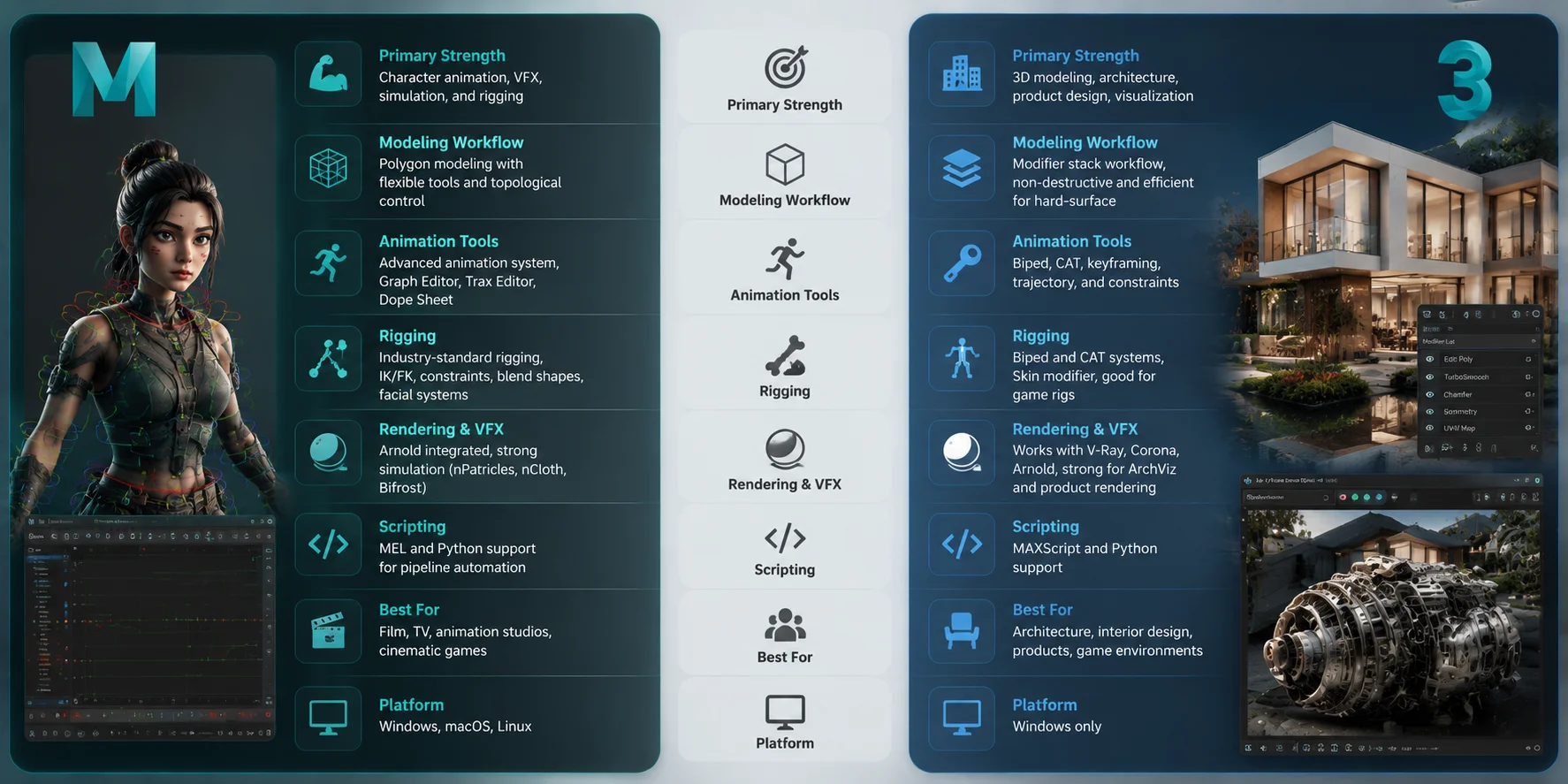 maya vs 3ds max maya vs 3ds max key differences at a glance